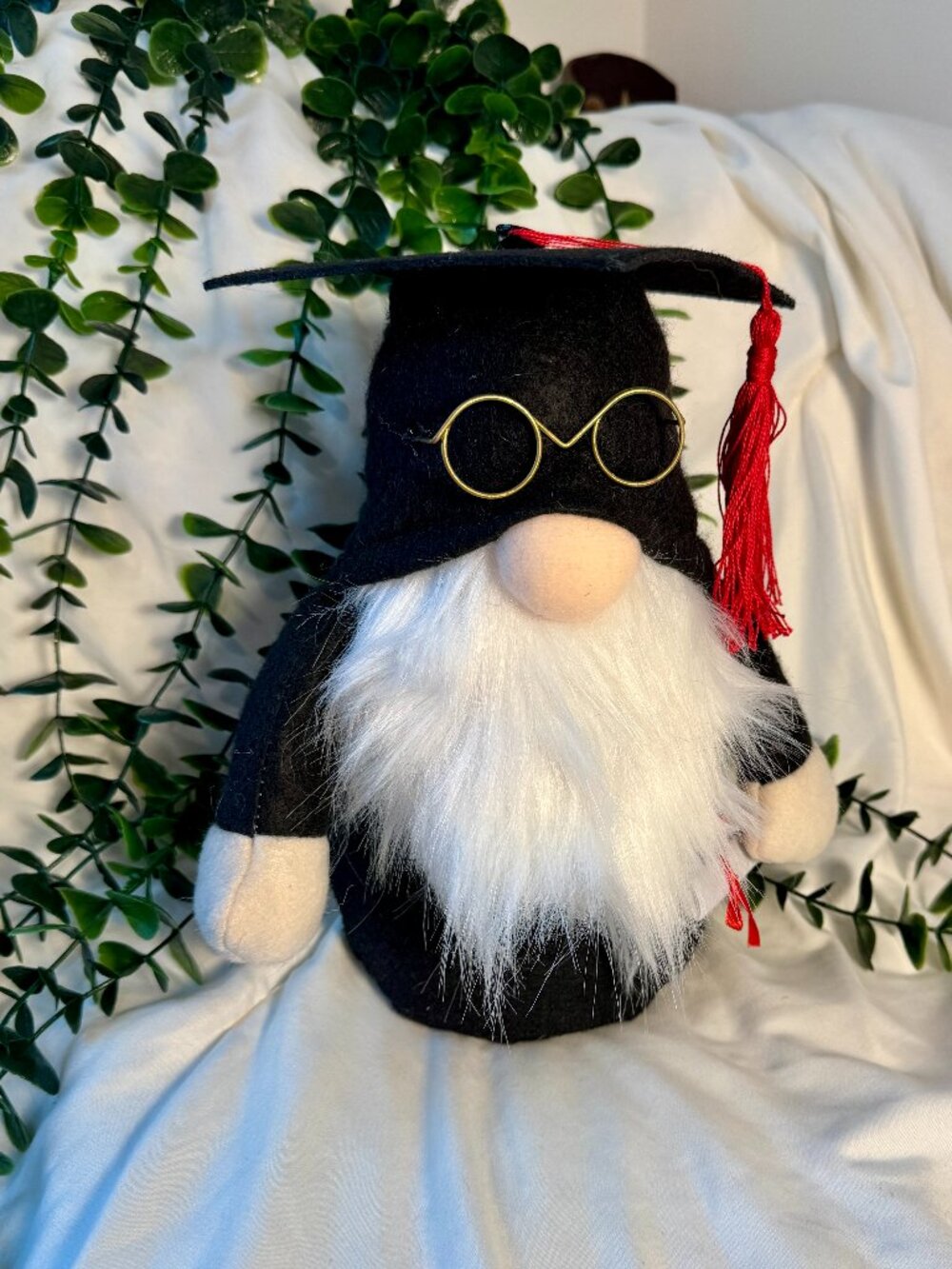 Adorable 9.5" Graduation Gnome Plush